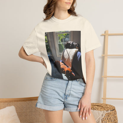 T-Shirt — Photo Print of Dogs Lounging in Sunlight