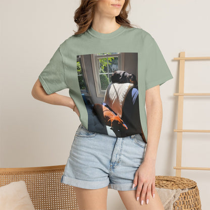T-Shirt — Photo Print of Dogs Lounging in Sunlight